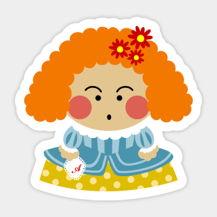 Menina 2 Sticker